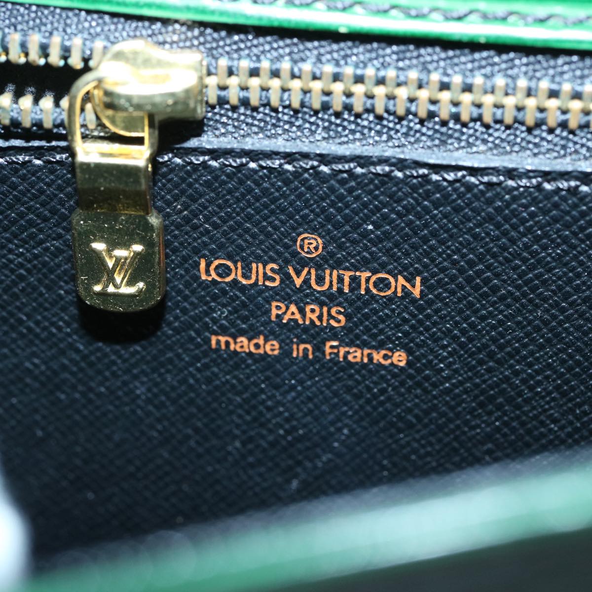 LOUIS VUITTON Epi Saint Cloud GM Shoulder Bag Green M52194 LV Auth 62671