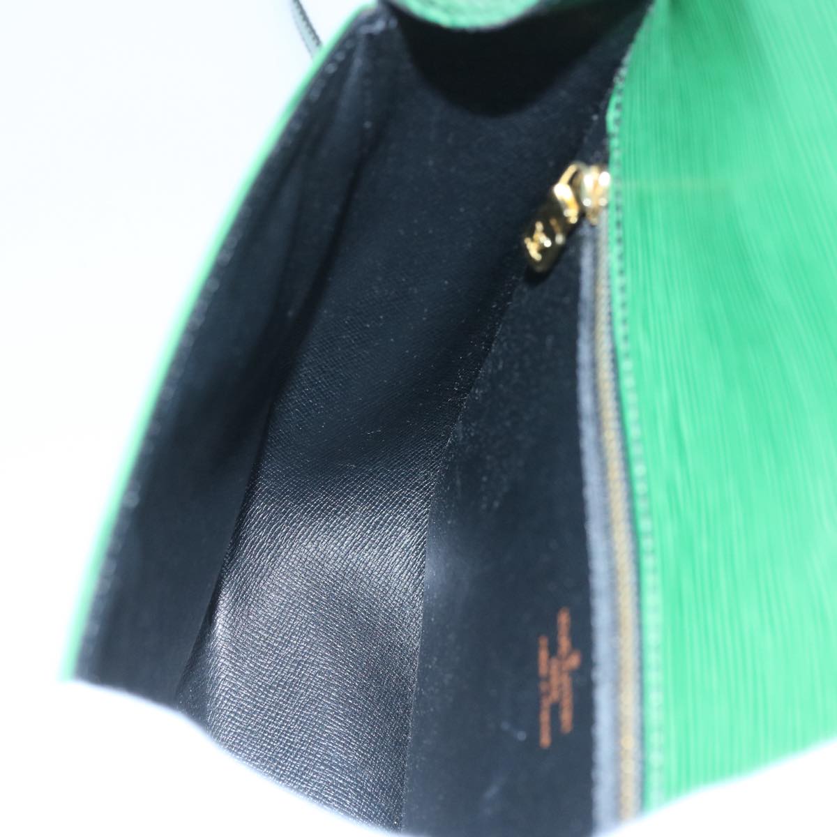 LOUIS VUITTON Epi Saint Cloud GM Shoulder Bag Green M52194 LV Auth 62671