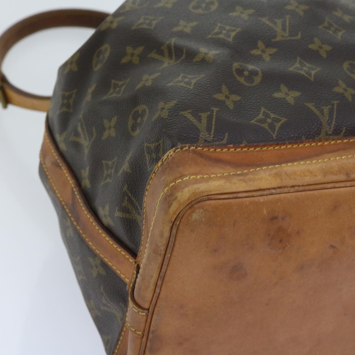 LOUIS VUITTON Monogram Noe Shoulder Bag M42224 LV Auth 62701