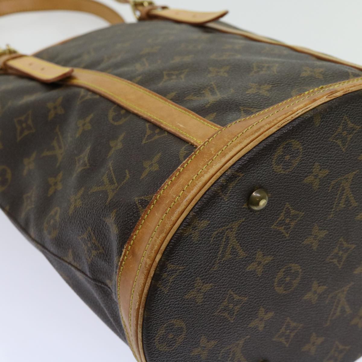 LOUIS VUITTON Monogram Bucket GM Shoulder Bag M42236 LV Auth 62709