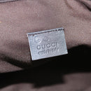 GUCCI GG Canvas Clutch Bag Dark Brown 112253 Auth 62829-19