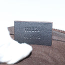 GUCCI GG Canvas Clutch Bag Dark Brown 112253 Auth 62829-12