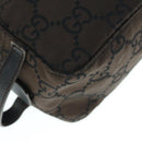 GUCCI GG Canvas Clutch Bag Dark Brown 112253 Auth 62829-7