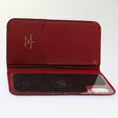 LOUIS VUITTON Monogram Damier Graphite iPhone Hülle 8Set Rot LV Auth 62862-16