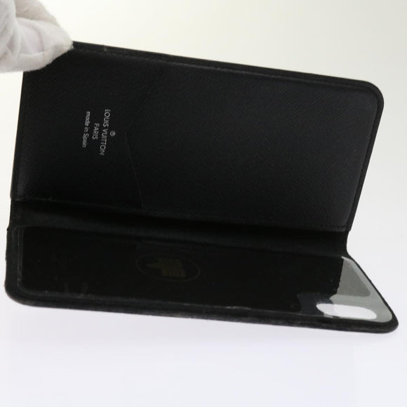 LOUIS VUITTON Monogram Damier Graphite iPhone Hülle 8Set Rot LV Auth 62862