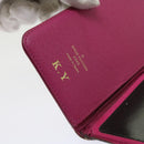 LOUIS VUITTON Monogram Damier Graphite iPhone Hülle 8Set Rot LV Auth 62862-24