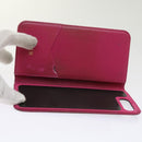 LOUIS VUITTON Monogram Damier Graphite iPhone Case 8Set Red LV Auth 62862-30