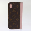 LOUIS VUITTON Monogram Damier Graphite iPhone Case 8Set Red LV Auth 62862-35