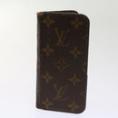 LOUIS VUITTON Monogram Damier Graphite iPhone Hülle 8Set Rot LV Auth 62862-4