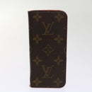 LOUIS VUITTON Monogram Damier Graphite iPhone Hülle 8Set Rot LV Auth 62862-9
