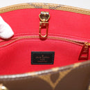 LOUIS VUITTON Monogram Reverse On The Go PM Hand Bag M46373 LV Auth 62894SM-10