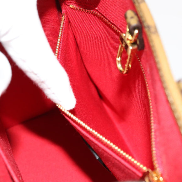 LOUIS VUITTON Monogram Reverse On The Go PM Hand Bag M46373 LV Auth 62894SM