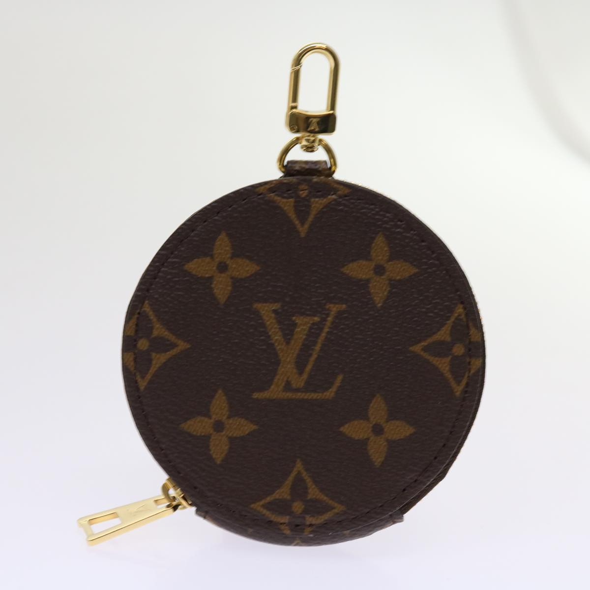 LOUIS VUITTON Monogram Reverse On The Go PM Hand Bag M46373 LV Auth 62894S