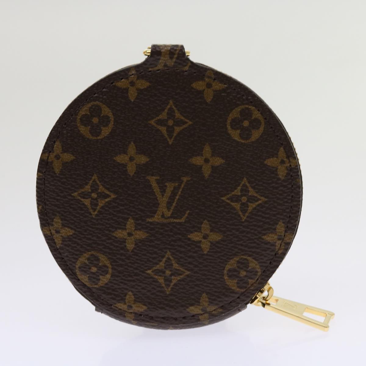 LOUIS VUITTON Monogram Reverse On The Go PM Hand Bag M46373 LV Auth 62894S