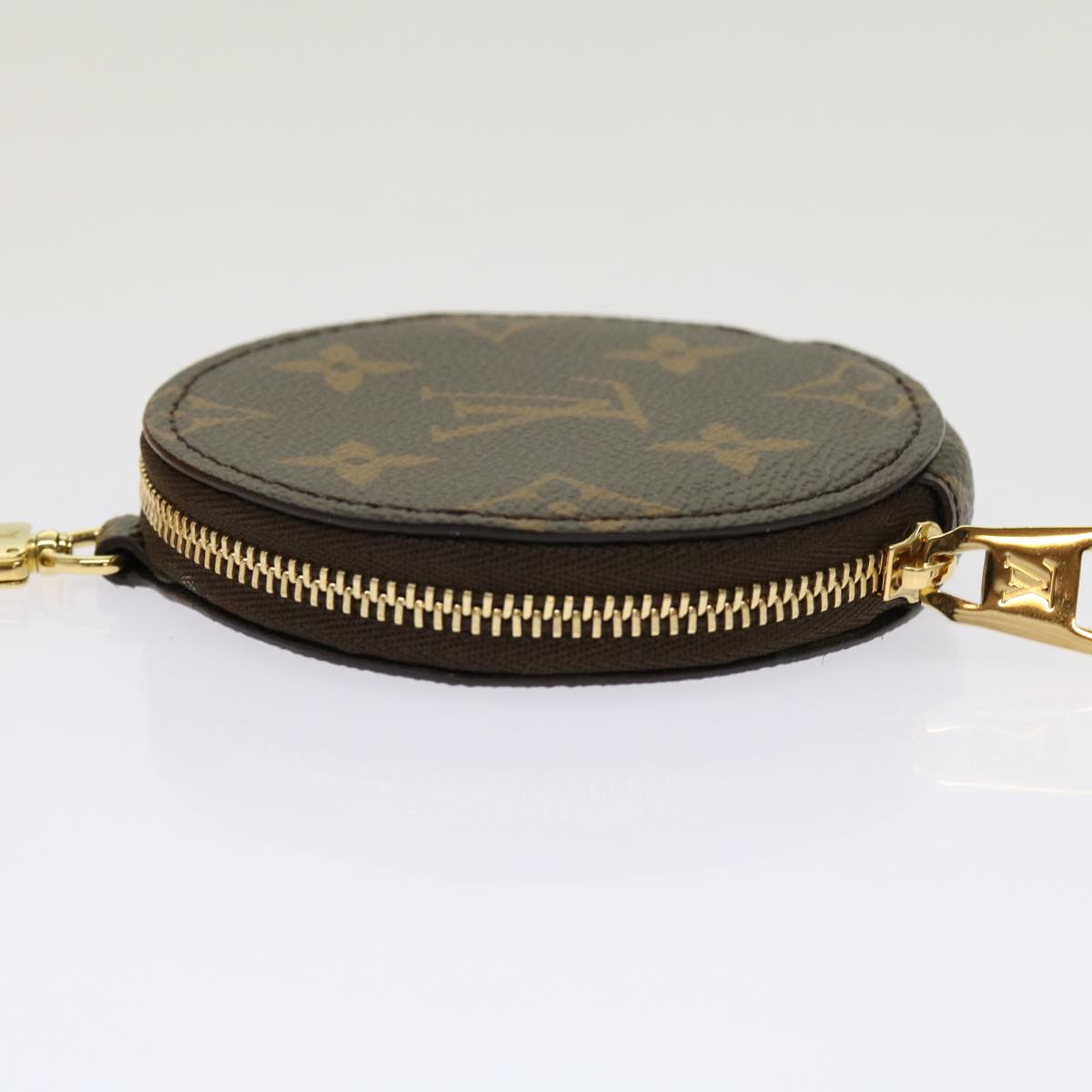 LOUIS VUITTON Monogram Reverse On The Go PM Hand Bag M46373 LV Auth 62894S