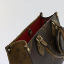 LOUIS VUITTON Monogram Reverse On The Go PM Hand Bag M46373 LV Auth 62894SM-6