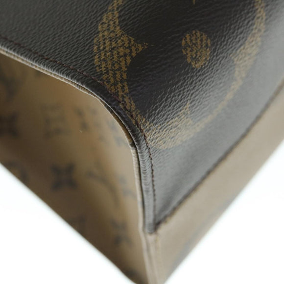 LOUIS VUITTON Monogram Reverse Giant On The Go MM Tote Bag M45321 LV Auth 62896S
