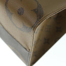 LOUIS VUITTON Monogram Reverse Giant On The Go MM Tote Bag M45321 LV Auth 62896S-19