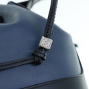 LOEWE Balloon Shoulder Bag Leather Black Navy Auth 62905A-9