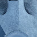 LOEWE Balloon Shoulder Bag Leather Black Navy Auth 62905A-20