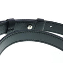 LOEWE Balloon Shoulder Bag Leather Black Navy Auth 62905A-8