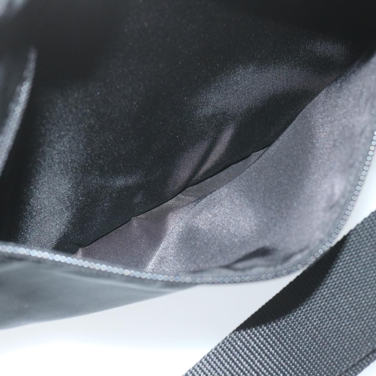 PRADA Shoulder Bag Nylon Black Auth 62908