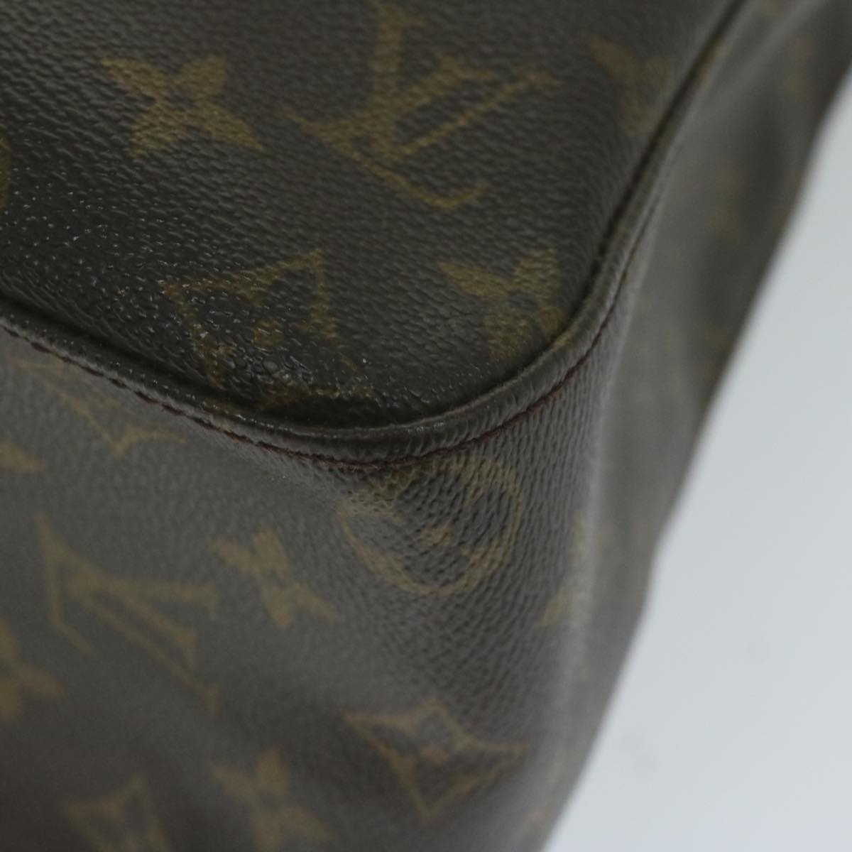 LOUIS VUITTON Monogram Looping GM Shoulder Bag M51145 LV Auth 62921