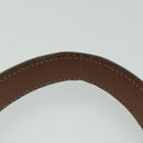 CELINE Macadam Canvas Hand Bag PVC Leather 2way Brown Auth 62941-14