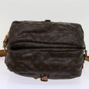 LOUIS VUITTON Monogram Saumur 35 Shoulder Bag M42254 LV Auth 62950-5