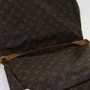LOUIS VUITTON Monogram Saumur 35 Shoulder Bag M42254 LV Auth 62950-18