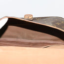 LOUIS VUITTON Monogram Saumur 35 Schoudertas M42254 LV Auth 62950-11