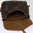 LOUIS VUITTON Monogram Saumur 35 Schoudertas M42254 LV Auth 62950-24