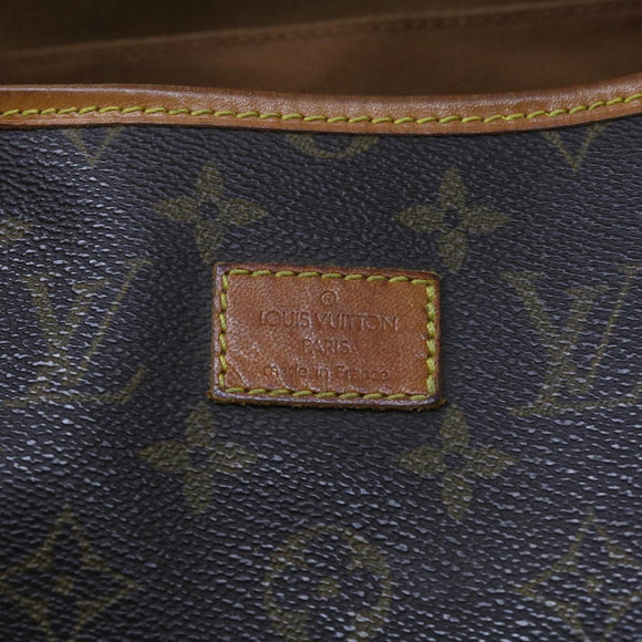 LOUIS VUITTON Monogram Saumur 35 Schoudertas M42254 LV Auth 62950
