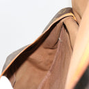 LOUIS VUITTON Monogram Saumur 35 Shoulder Bag M42254 LV Auth 62950-27