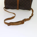 LOUIS VUITTON Monogram Saumur 35 Schoudertas M42254 LV Auth 62950-7