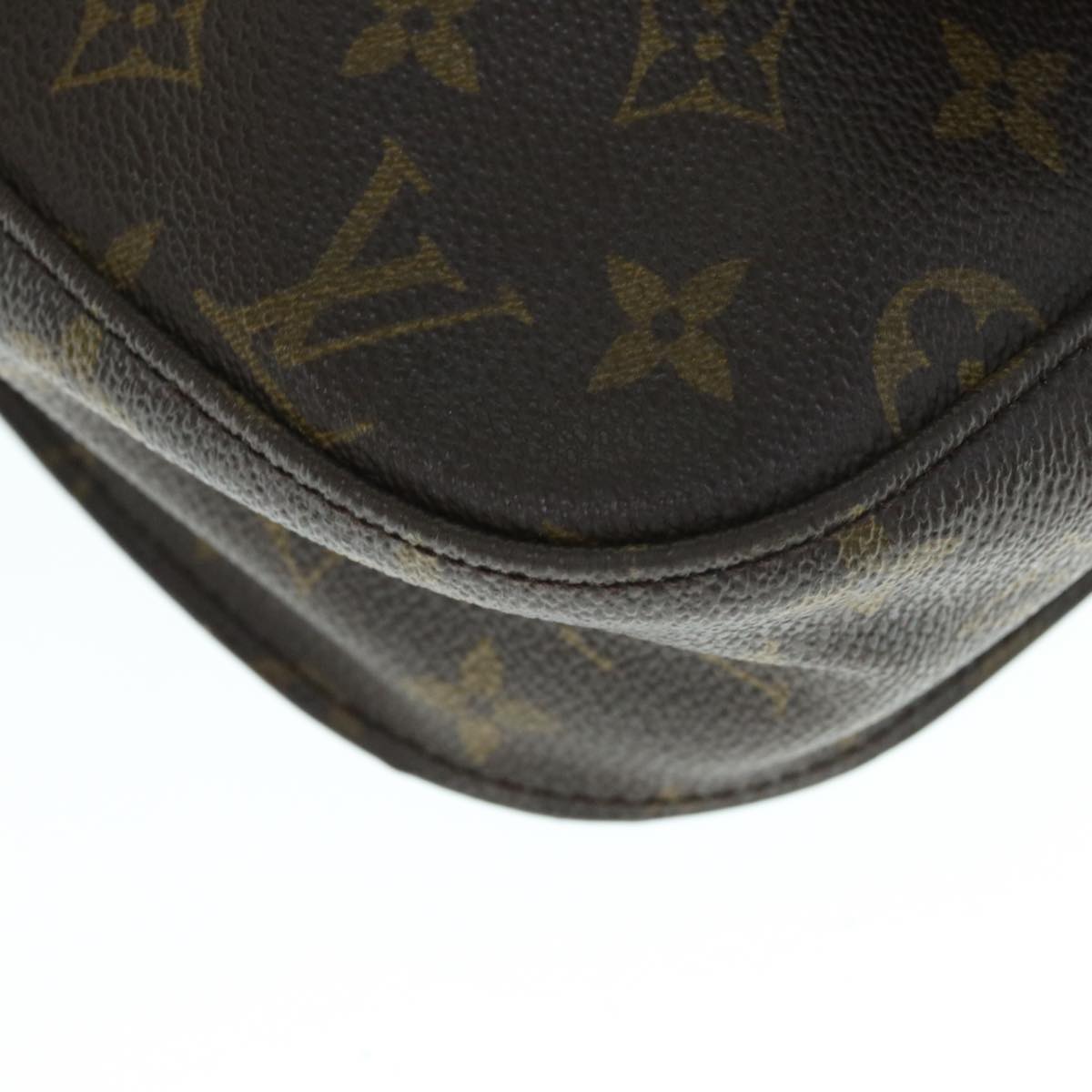 LOUIS VUITTON Monogram Saint Cloud GM Shoulder Bag M51242 LV Auth 62951