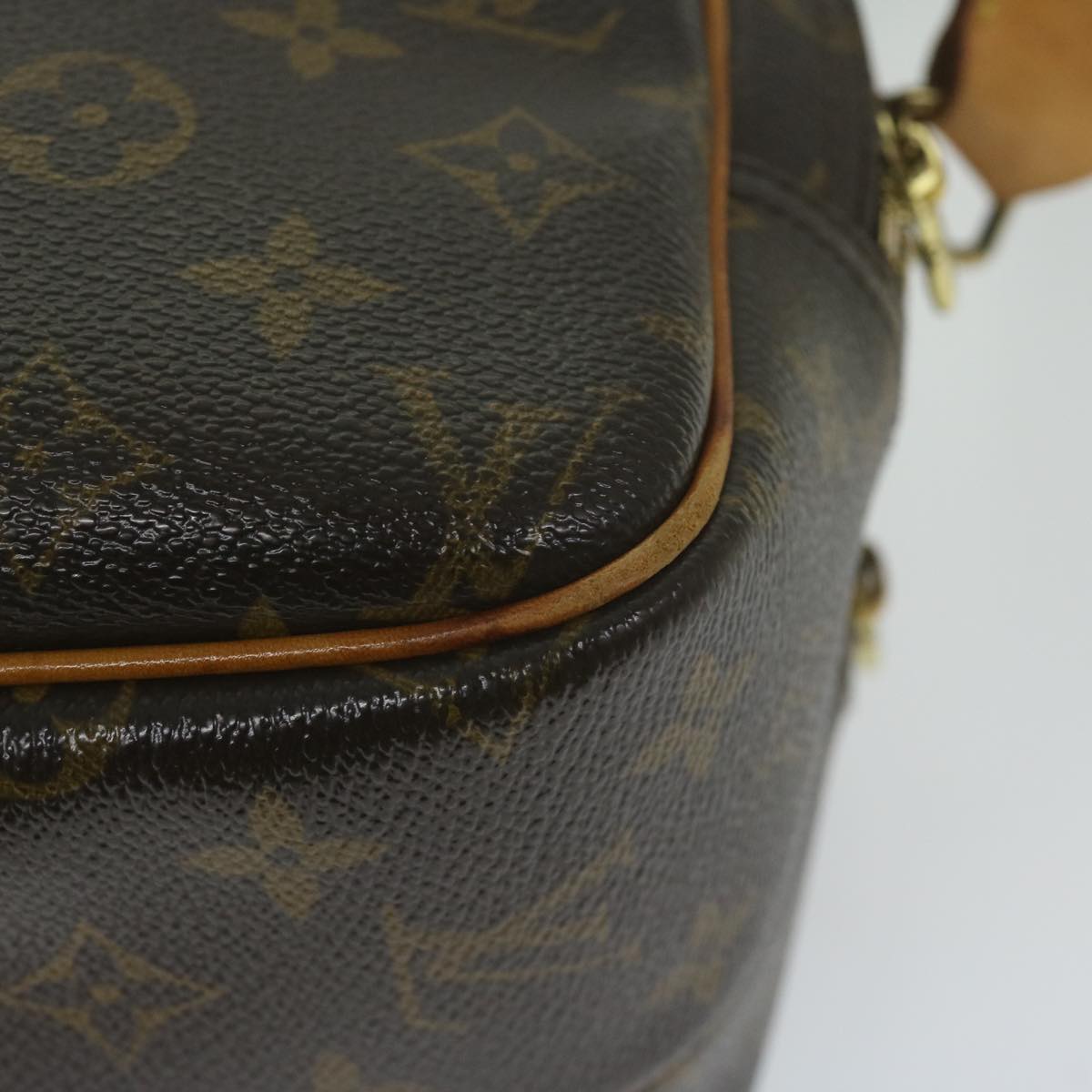 LOUIS VUITTON Monogram Reporter PM Shoulder Bag M45254 LV Auth 62988