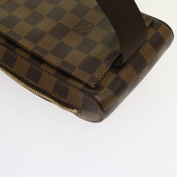LOUIS VUITTON Damier Ebene Geronimos Shoulder Bag N51994 LV Auth 62998A