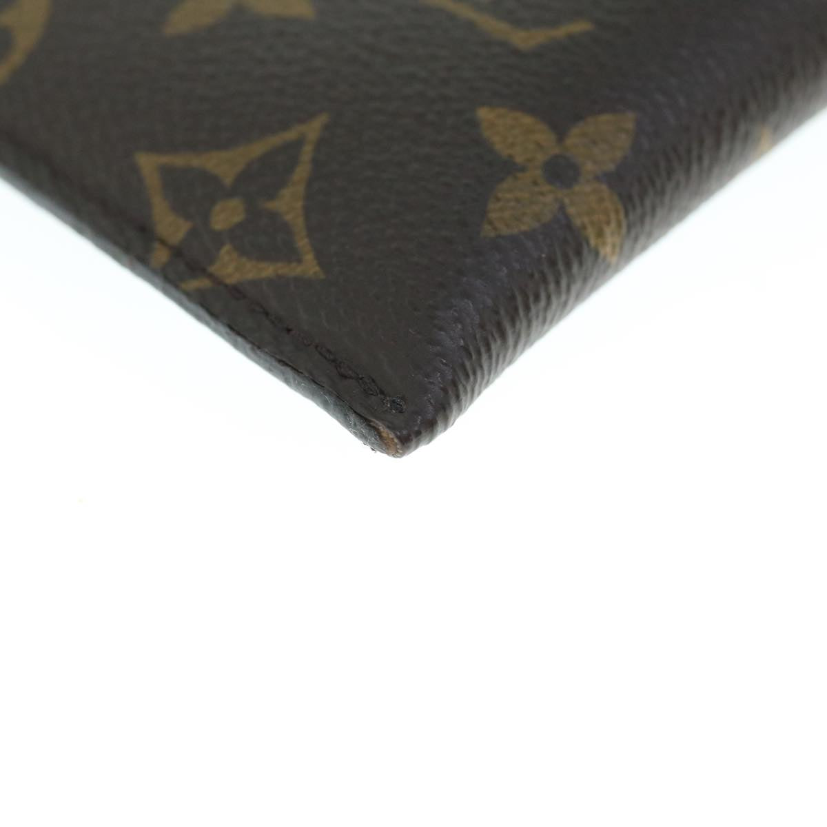 LOUIS VUITTON Monogram Etui Lunette MM Glasses Case M66544 LV Auth 63058