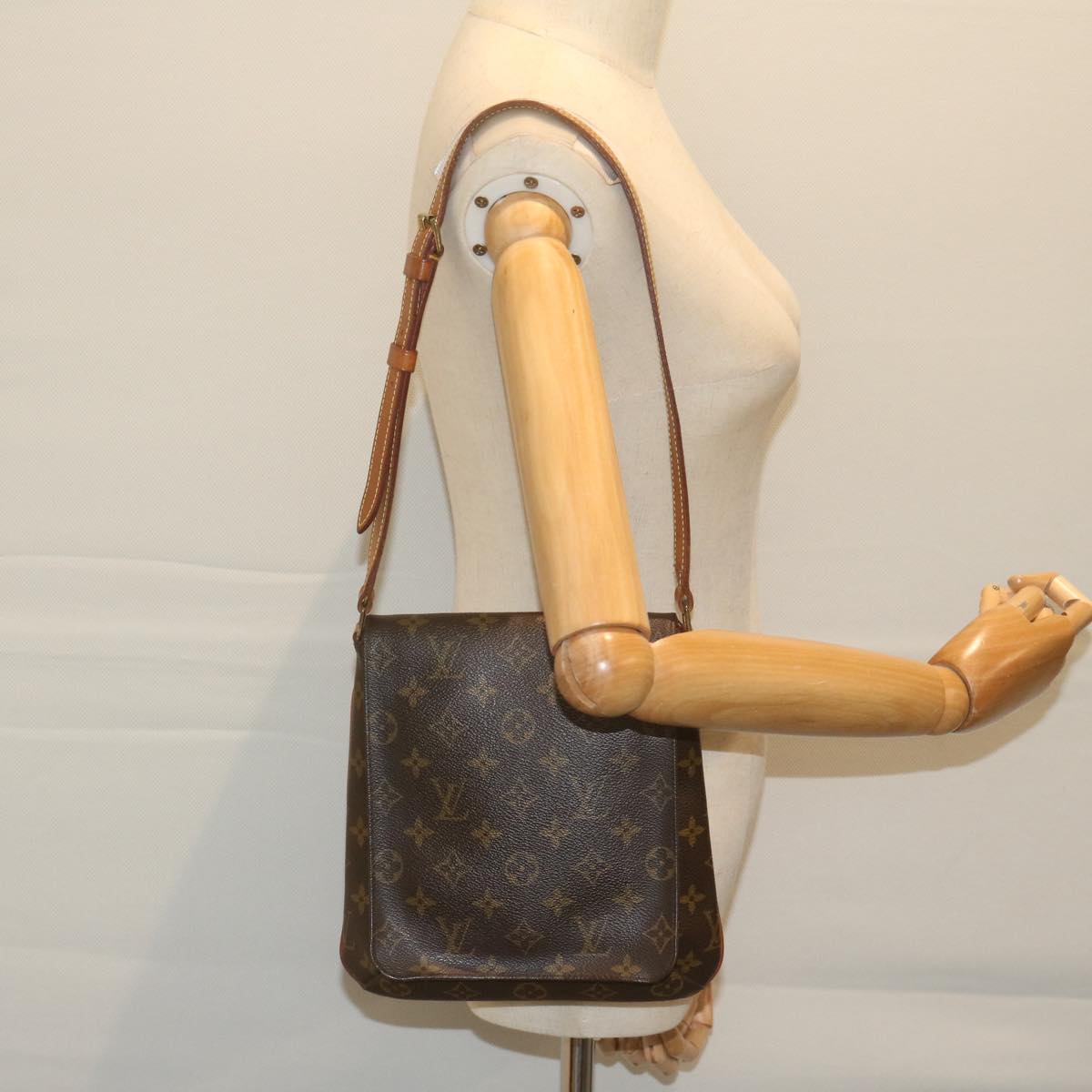 LOUIS VUITTON Monogram Musette Salsa Short Shoulder Bag M51258 LV Auth 63077