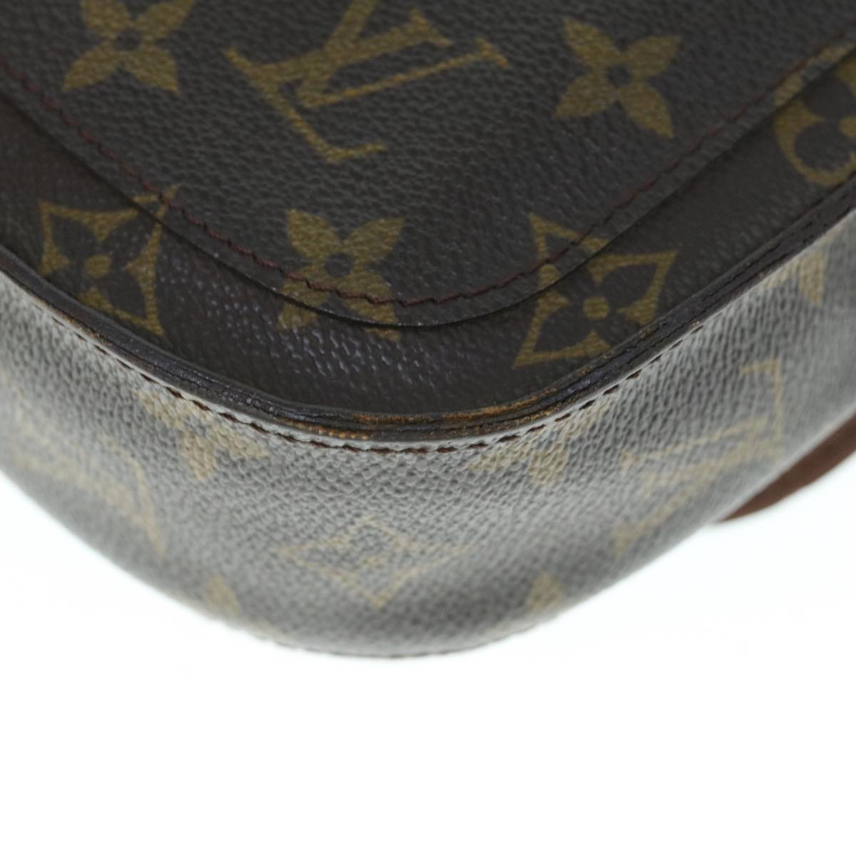 LOUIS VUITTON Monogram Saint Cloud PM Shoulder Bag M51244 LV Auth 63083