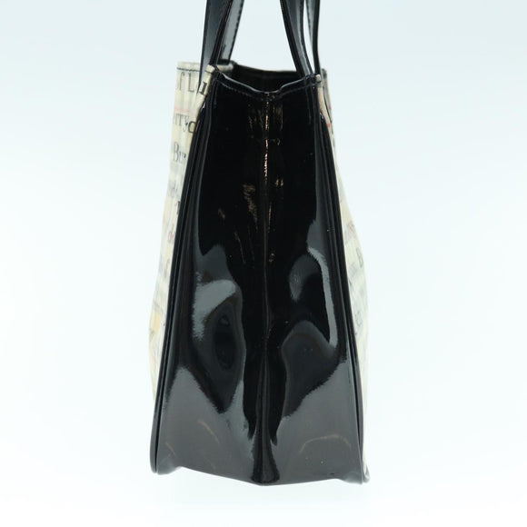 Burberrys Nova Check Hand Bag Nylon Beige Auth 63085