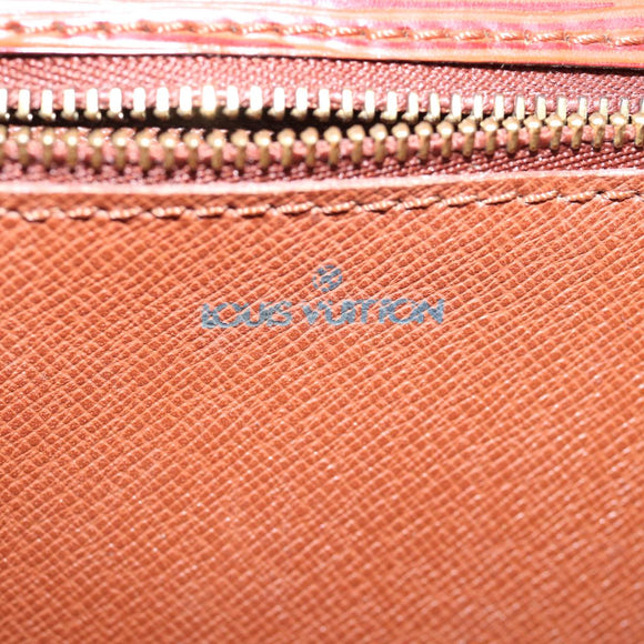 LOUIS VUITTON Epi Biface Hand Bag 2way Brown M52323 LV Auth 63093