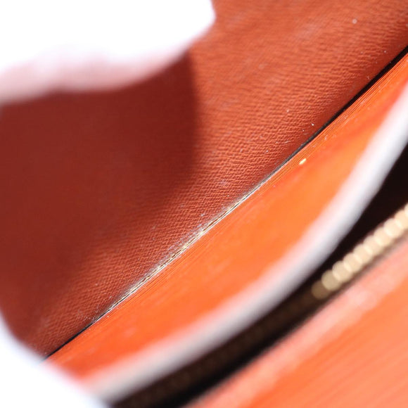 LOUIS VUITTON Epi Biface Hand Bag 2way Brown M52323 LV Auth 63093