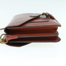 LOUIS VUITTON Epi Biface Hand Bag 2way Brown M52323 LV Auth 63093-4