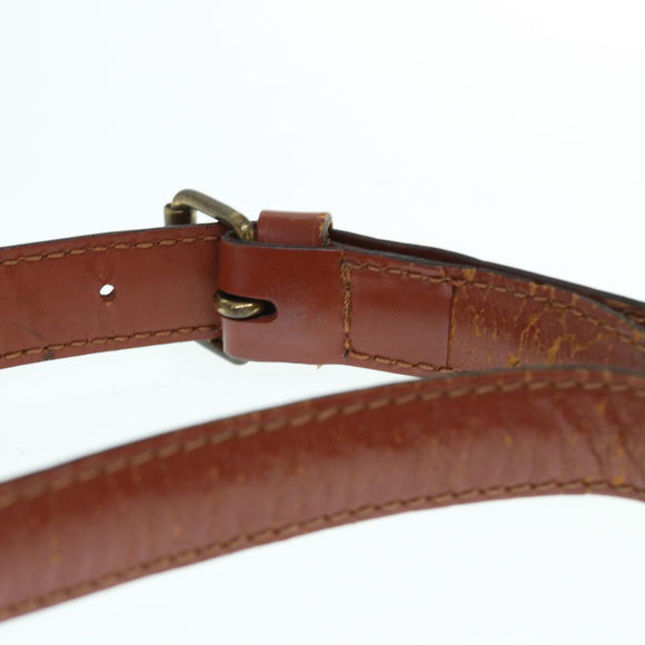 LOUIS VUITTON Epi Biface Hand Bag 2way Brown M52323 LV Auth 63093