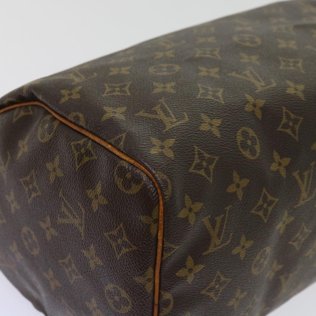 LOUIS VUITTON Monogram Speedy 30 Hand Bag M41526 LV Auth 63120