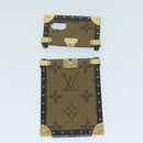 LOUIS VUITTON Monogram Monogram Reverse iPhoneX/Xs case 2Set LV Auth 63135-7