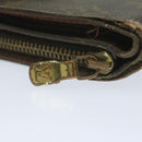 LOUIS VUITTON Monogram Compact Zip Wallet M61667 LV Auth 63160-8