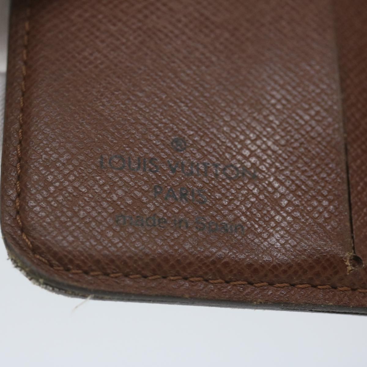 LOUIS VUITTON Monogram Compact Zip Wallet M61667 LV Auth 63160